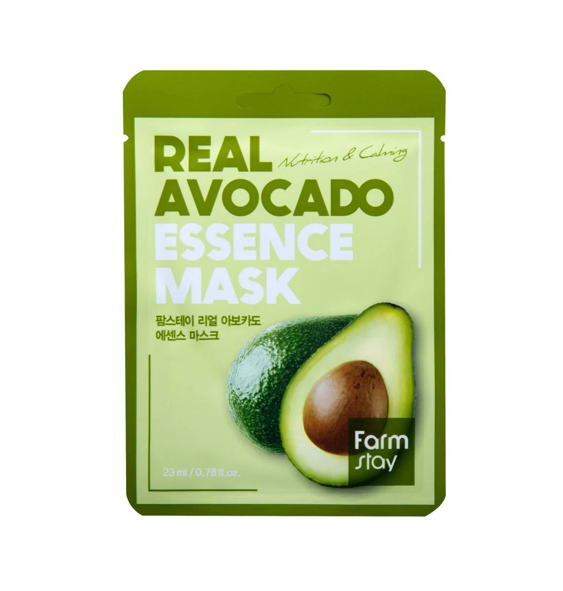 Farmstay – Real Avocado Essence Mask, 23ml