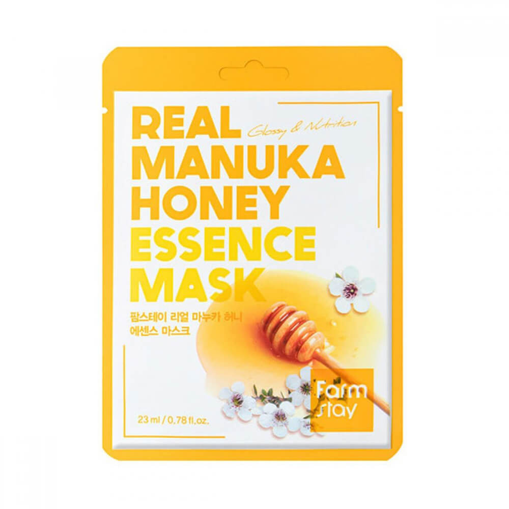 Farmstay – Real Manuka Honey Essence Mask, 23ml